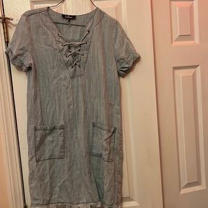 denim dress